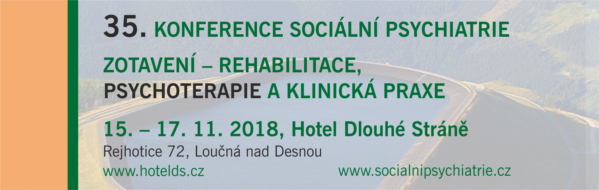 35. Konference sociální psychiatrie - 2. oznámení